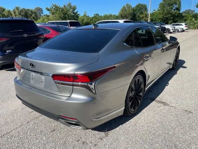 Used 2018 Silver Lexus LS 500 image 2