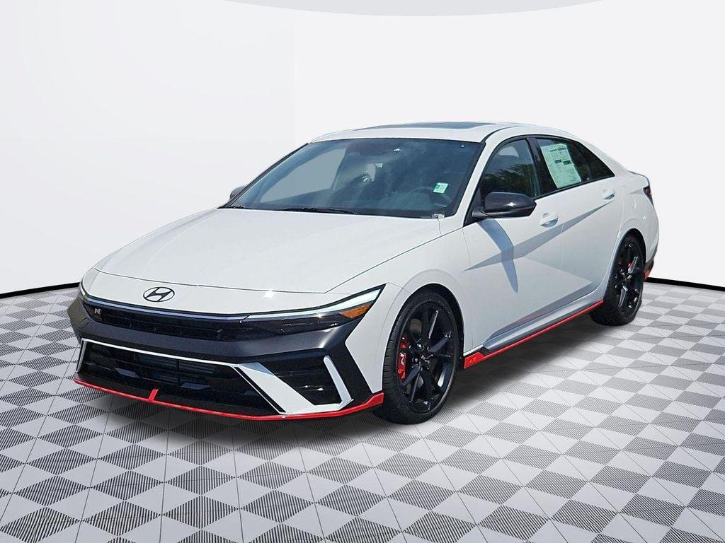 New 2026 White Hyundai Sedan image 2