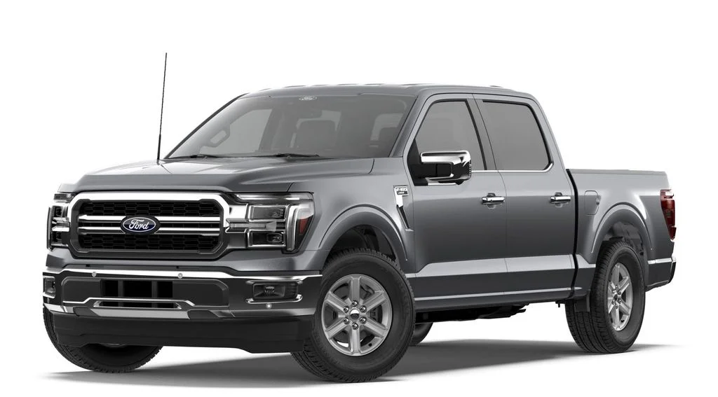 New 2026 Carbonized Gray Metallic Ford Lariat® image 1