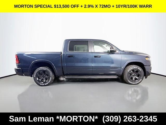 New 2026 Forged Blue Metallic Exterior Paint Ram Big Horn/Lone Star image 8