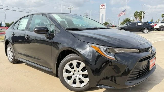 New 2026 Black Toyota LE image 1