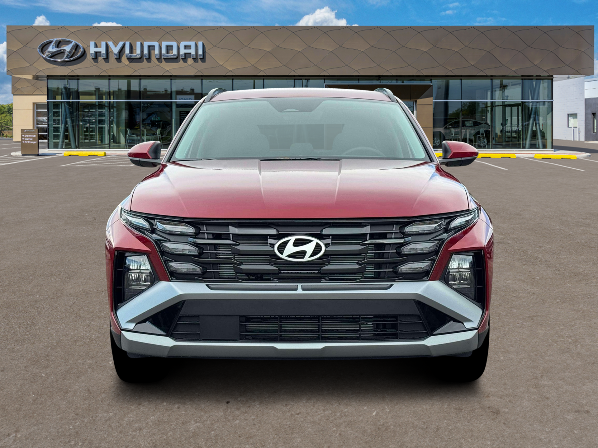 New 2026 Ultimate Red Hyundai SEL FWD image 12