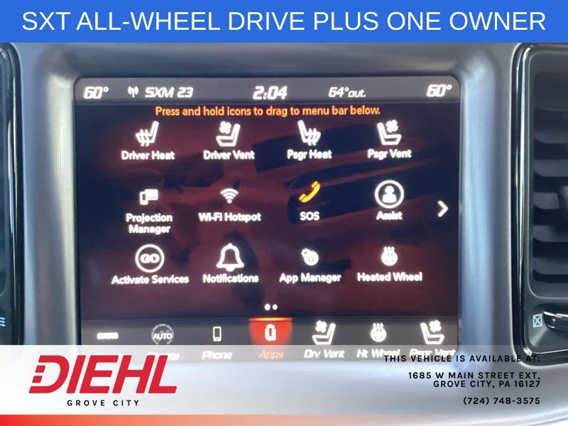Used 2021 White Dodge SXT image 31