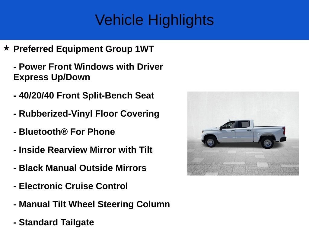 New 2026 Summit White Chevrolet WT image 3