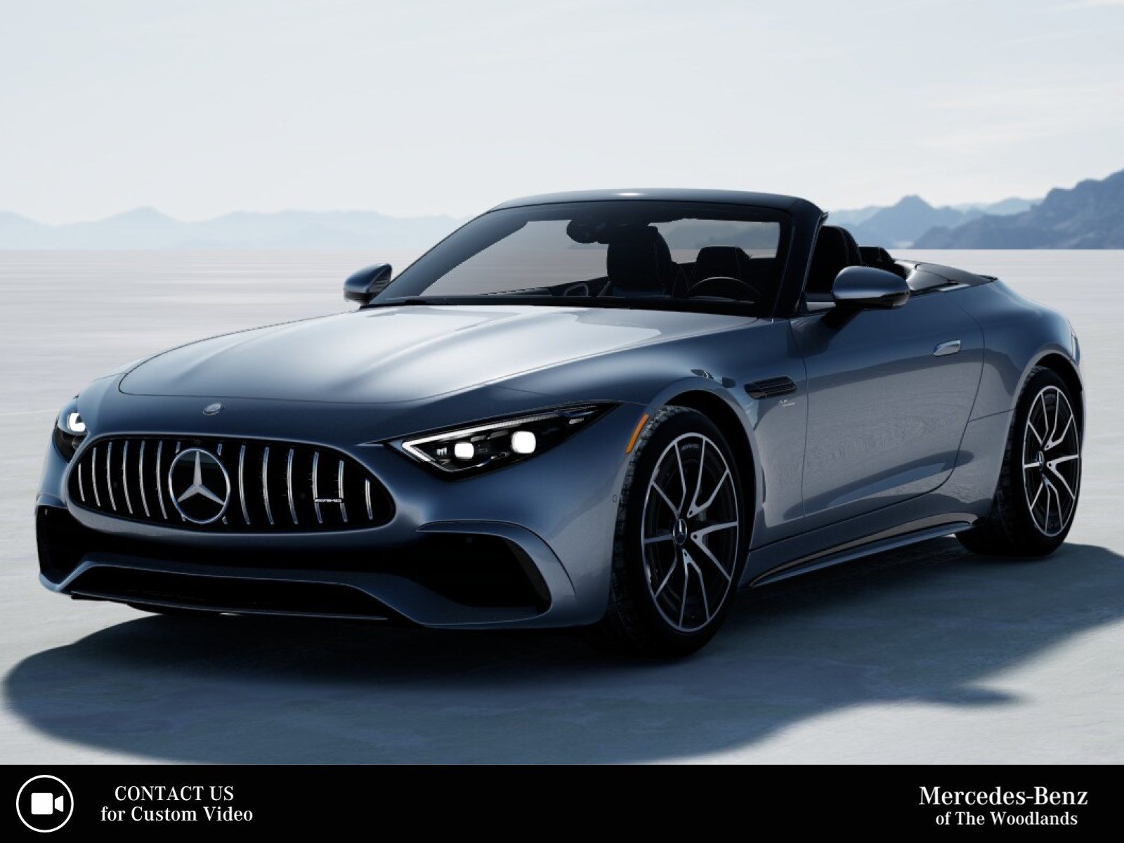 New 2026 Cirrus Silver Metallic Mercedes-Benz SL 43 AMG® image 1