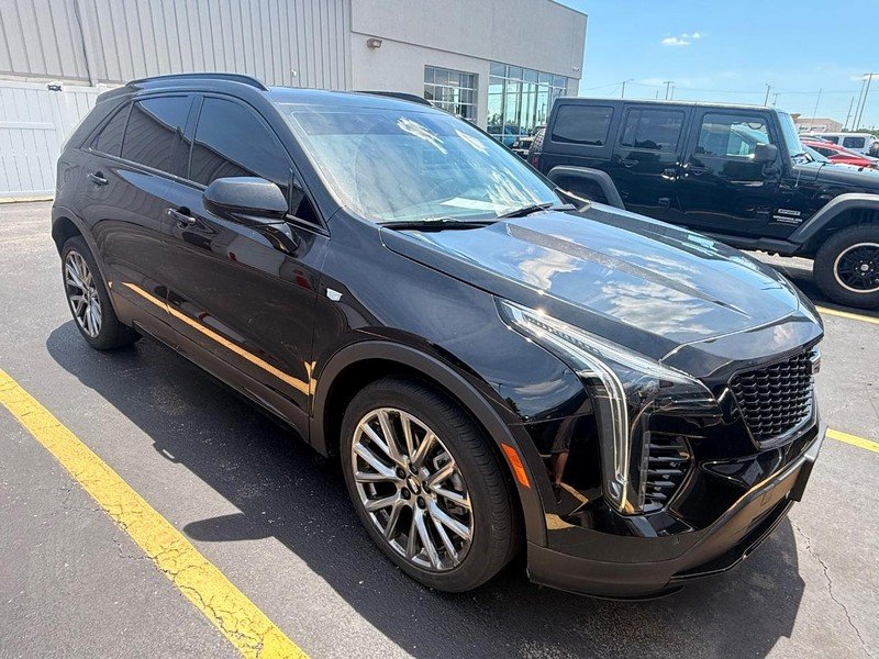 Used 2020 Stellar Black Metallic Cadillac FWD 4dr Sport image 2