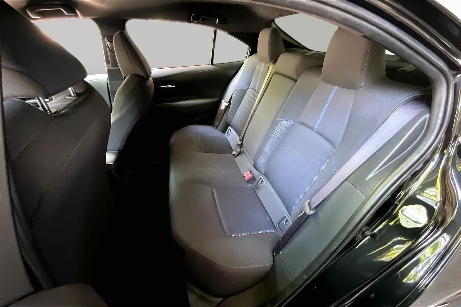 Used 2022 Black Sand Pearl Toyota SE image 19