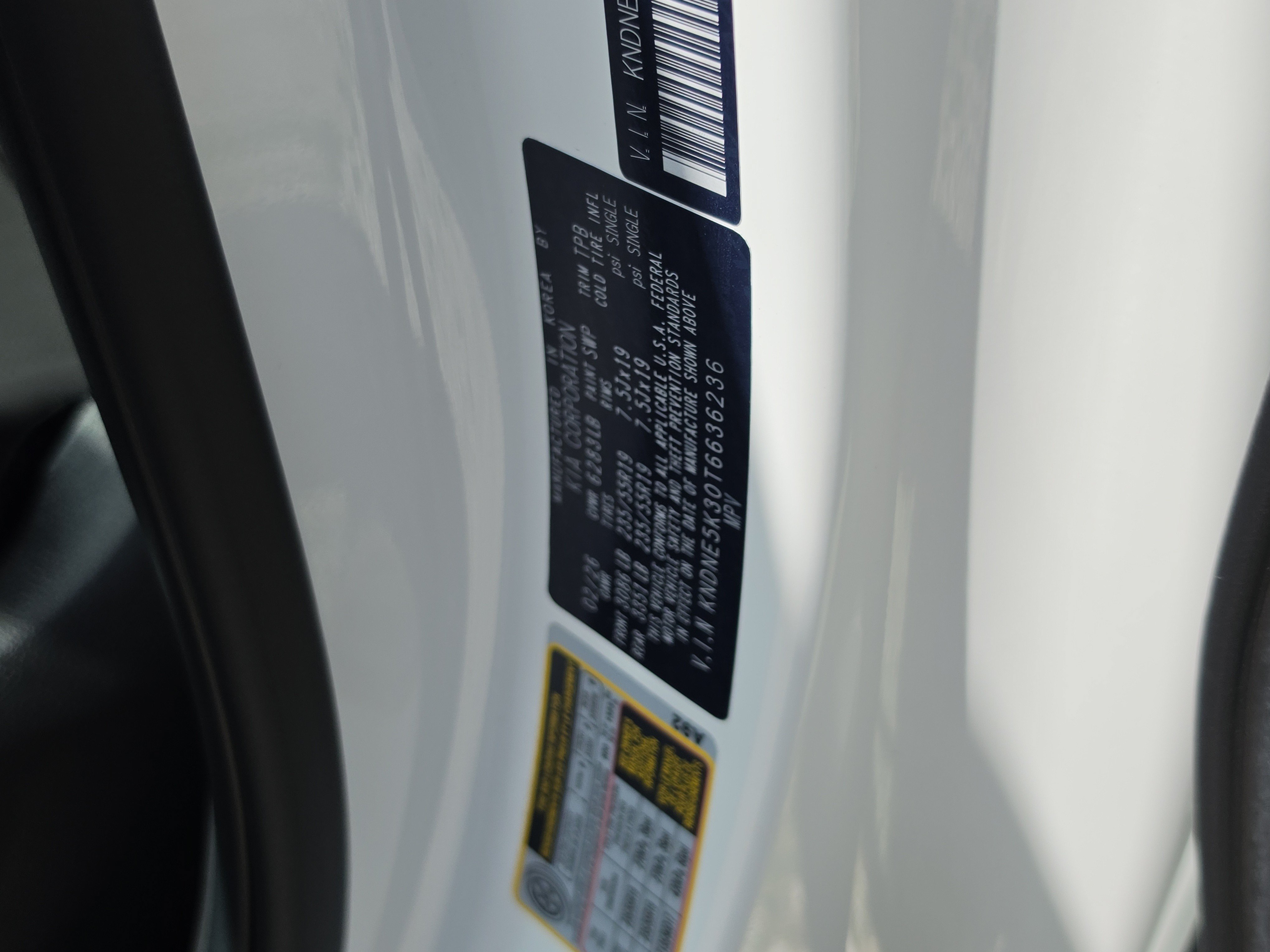 New 2026 Snow White Pearl Kia SX image 35