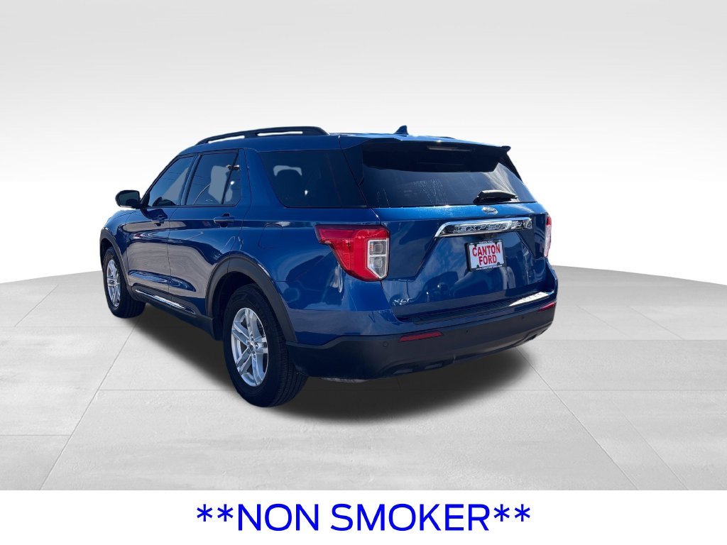 Certified Used 2020 Blue Metallic Ford XLT image 4