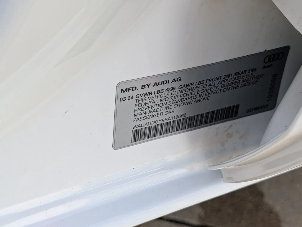 Used 2024 White Audi 40 Premium image 26