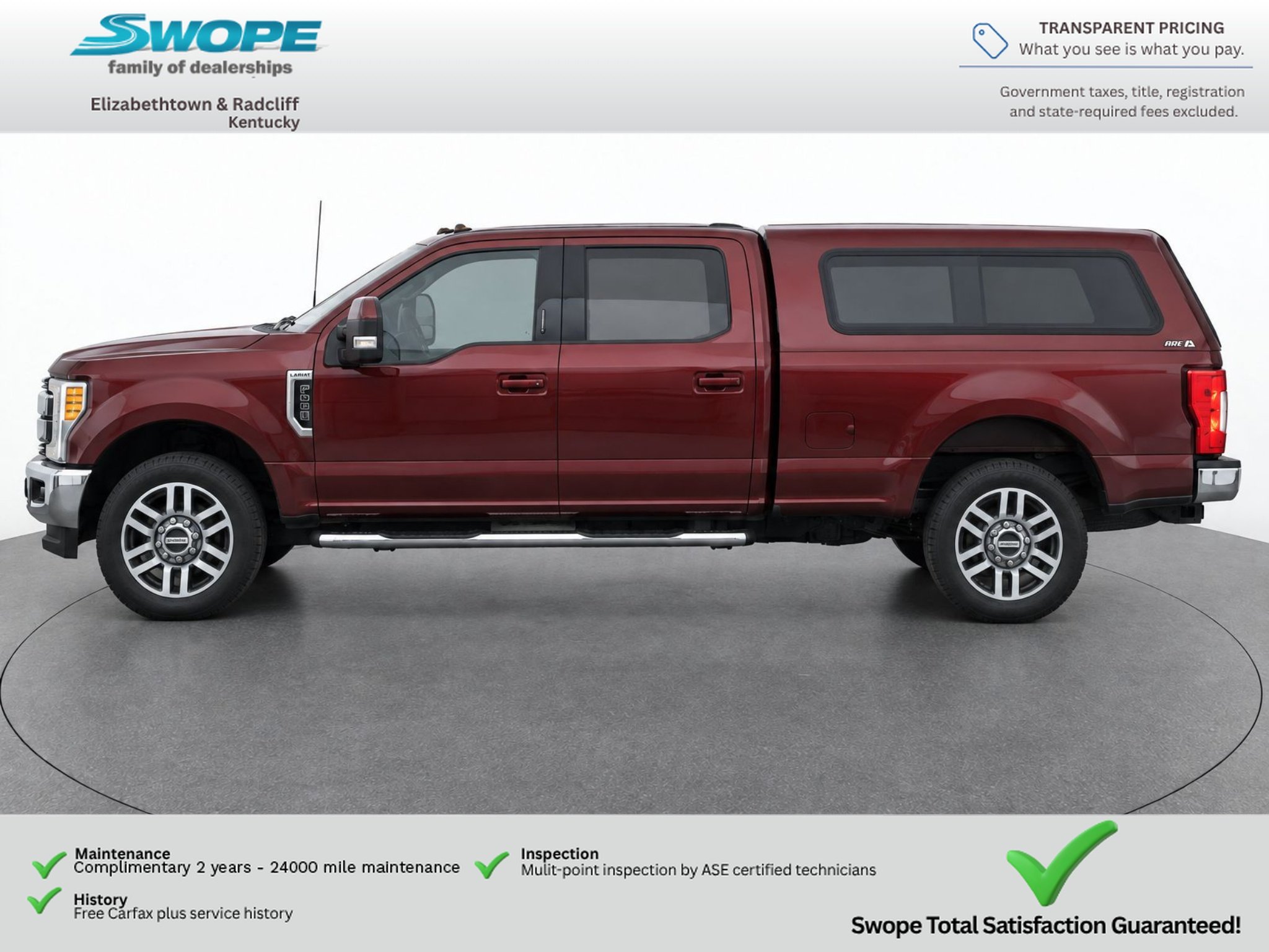 Used 2017 Bronze Fire Metallic Ford Lariat image 8