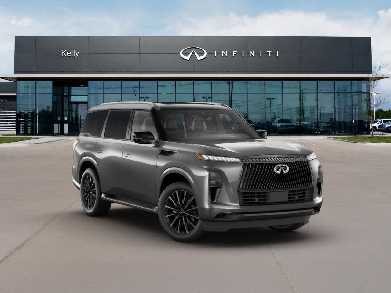 New 2027 Dynamic Metal/Black Obsidian INFINITI Autograph 4WD image 4