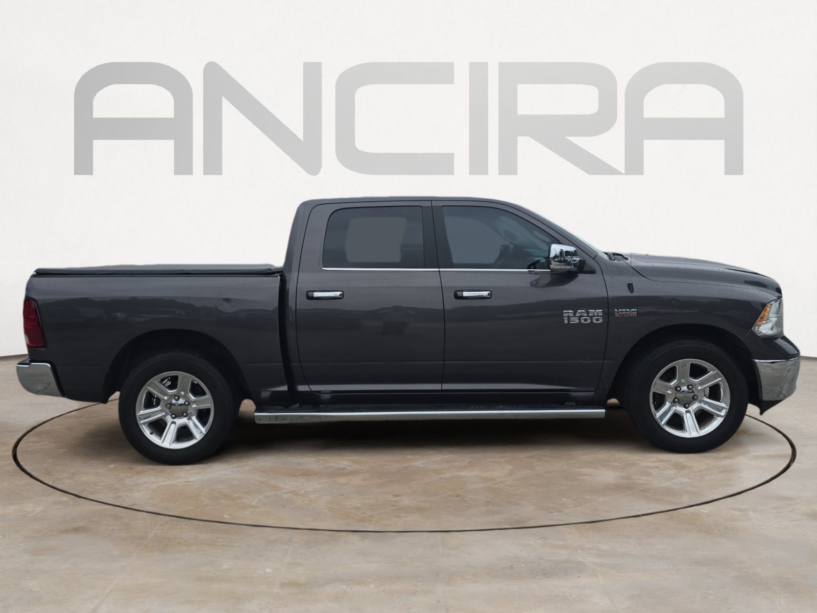 Used 2017 Granite Crystal Metallic Clearcoat Ram Lone Star Silver image 11