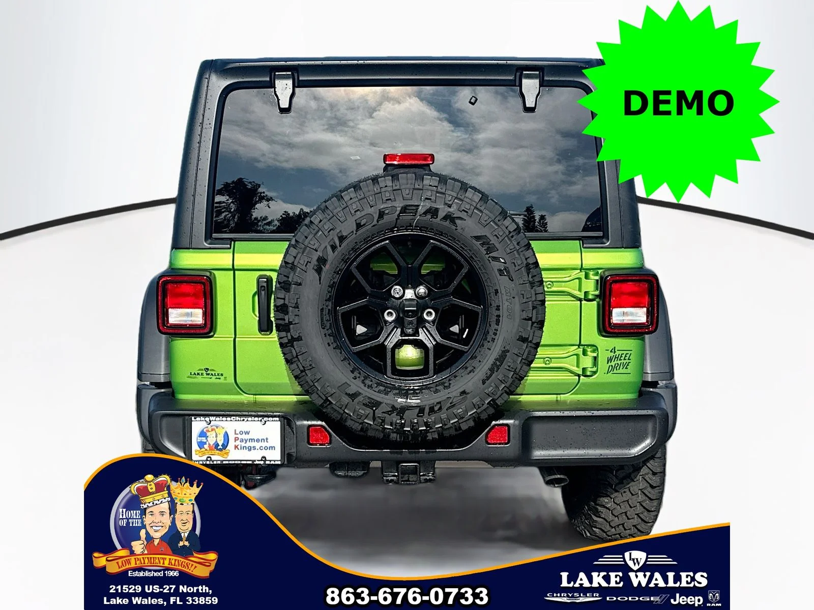 New 2026 Mojito Clear-Coat Exterior Paint Jeep Willys image 5
