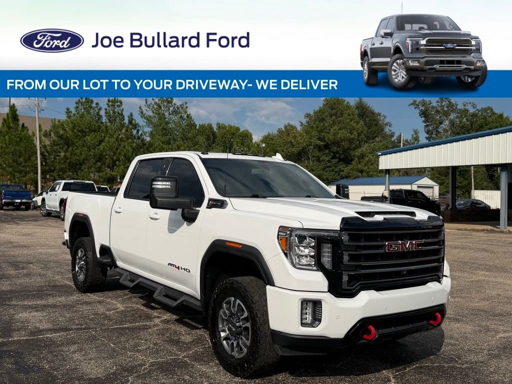 Used 2022 White GMC AT4 image 1
