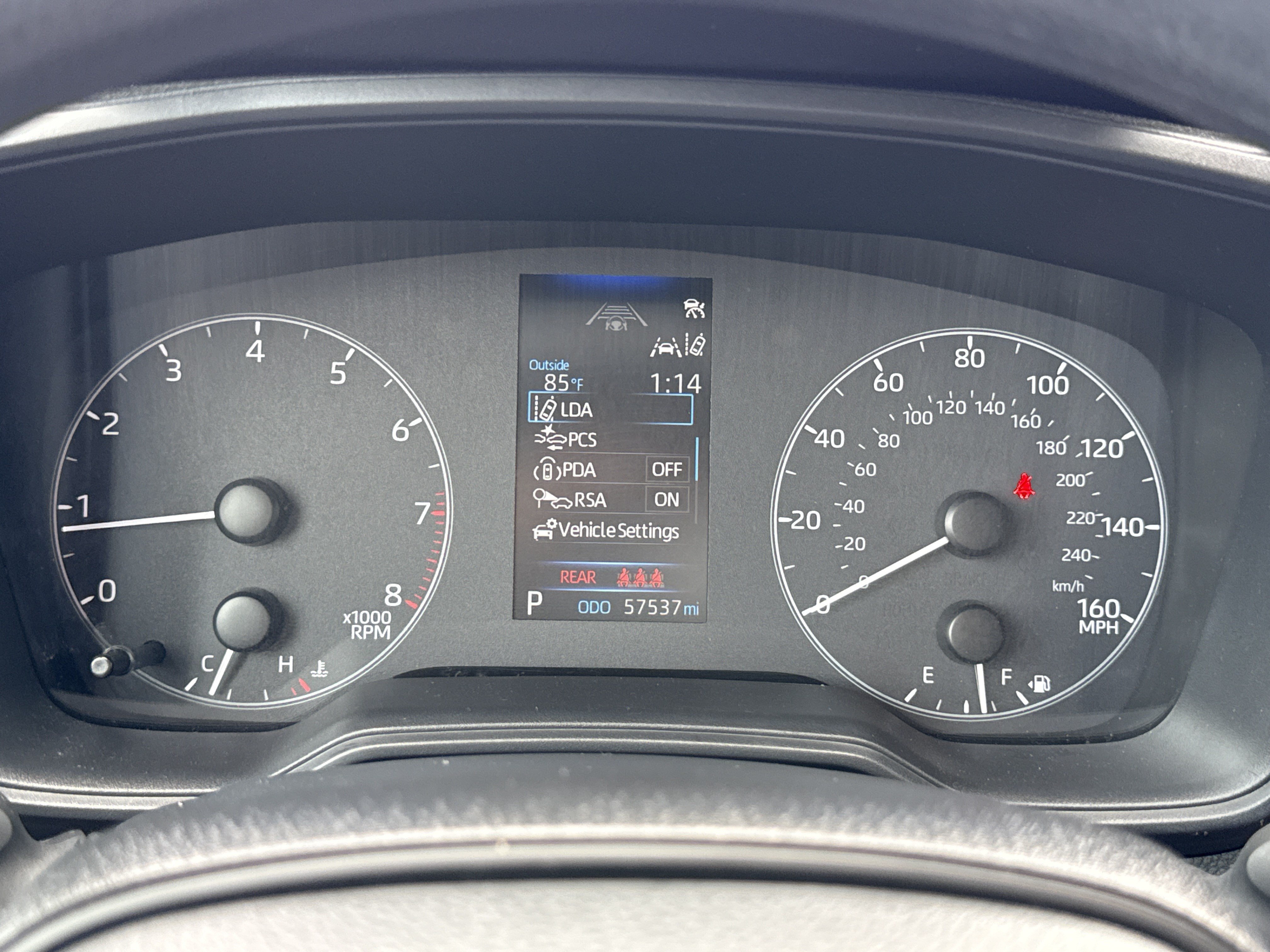 Used 2024 Midnight Black Metallic Toyota LE image 18
