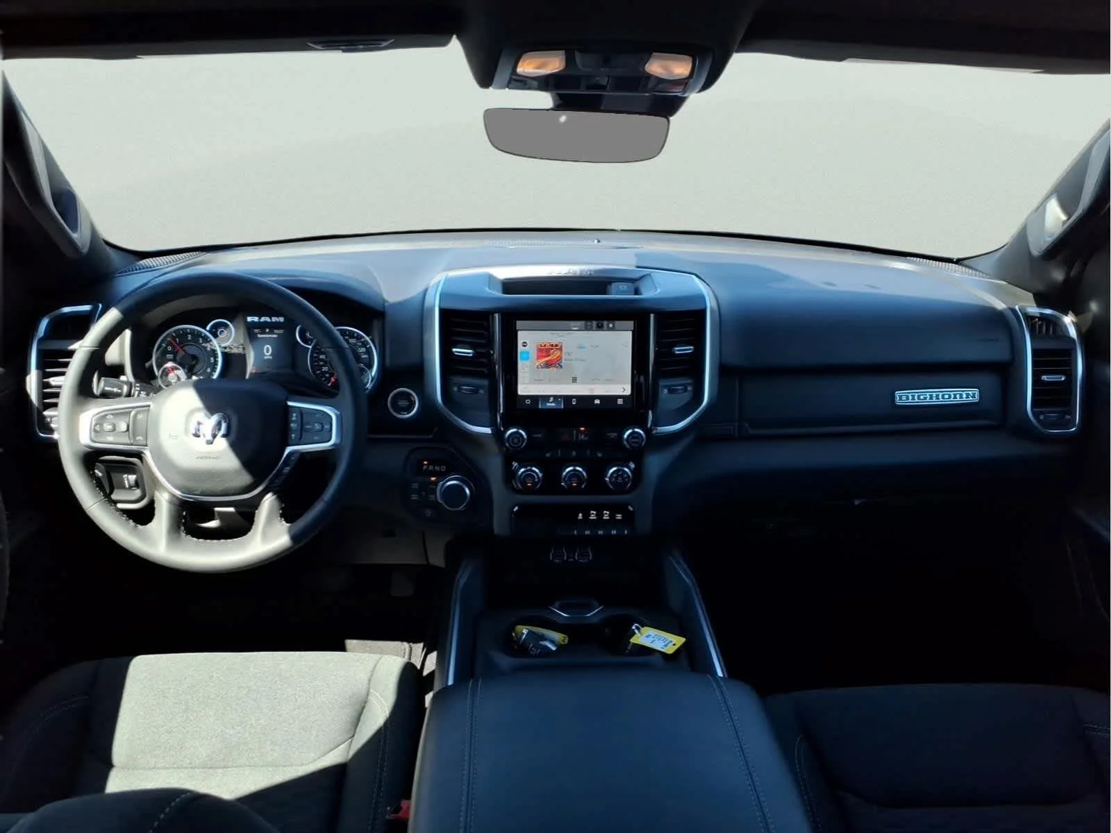 Used 2025 Hydro Blue Pearlcoat Ram Big Horn image 17
