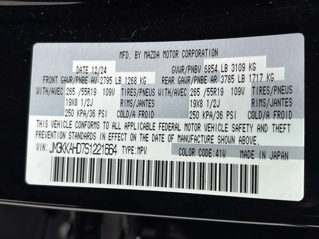 Certified Used 2025 Jet Black Mazda 3.3 Turbo Select image 32