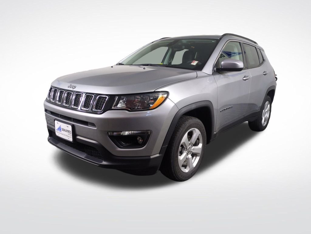 Used 2021 Billet Silver Metallic Jeep Latitude image 1