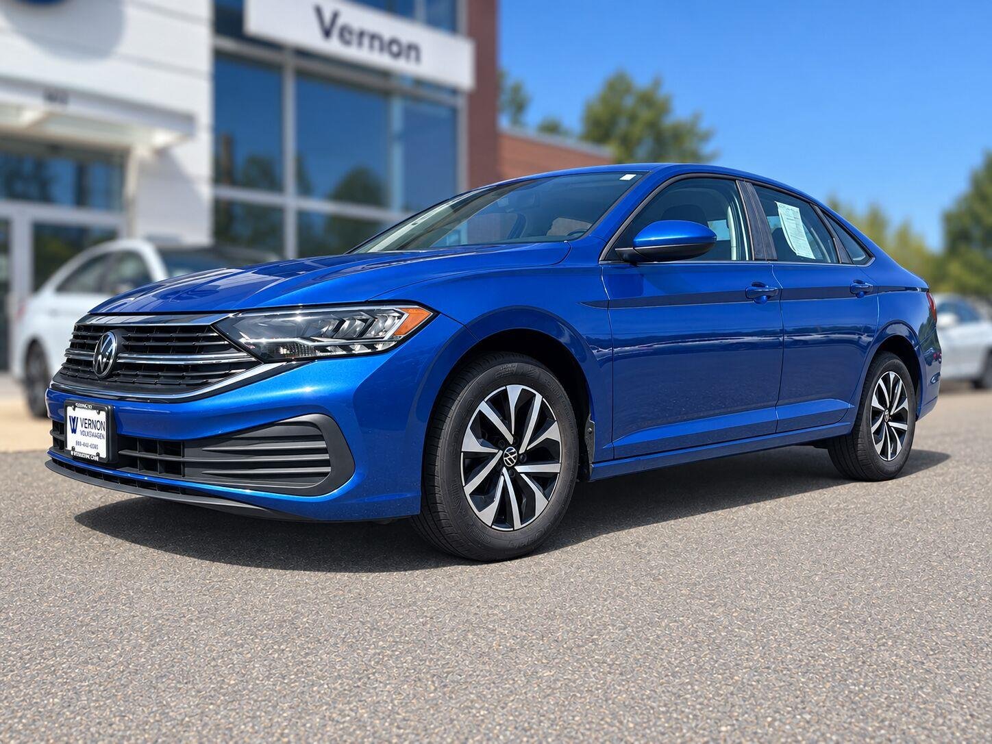 Certified 2024 Volkswagen Jetta S with VIN 3VW5M7BU3RM015683 for sale in Vernon, CT