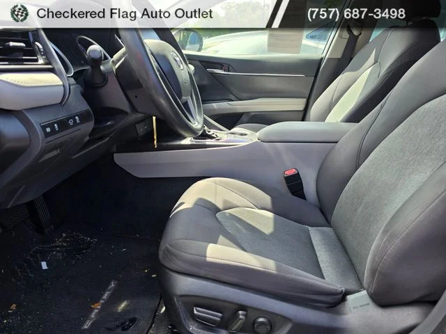 Used 2022 Celestial Silver Metallic Toyota LE image 8