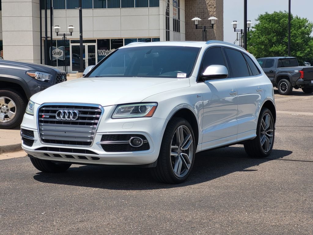 Used 2016 White Audi 3.0T Premium Plus image 8