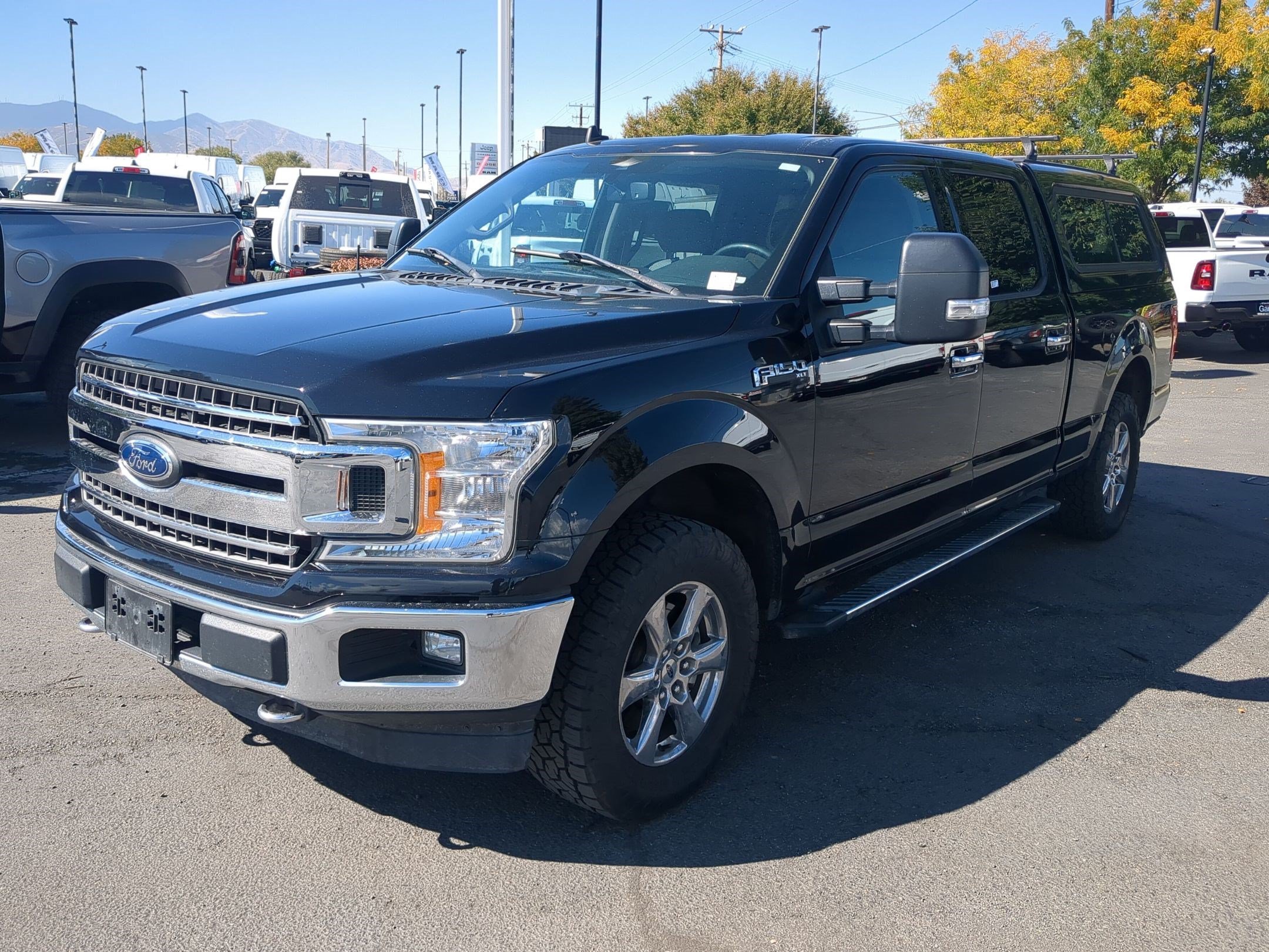 Used 2019 Agate Black Metallic Ford XLT image 8