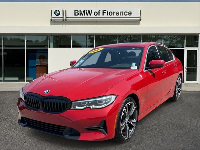 Used 2021 Red BMW 330i image 3