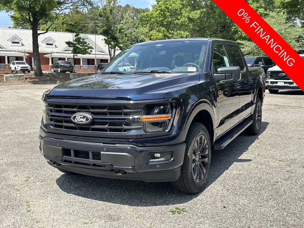 New 2026 Antimatter Blue Metallic Ford XLT image 3