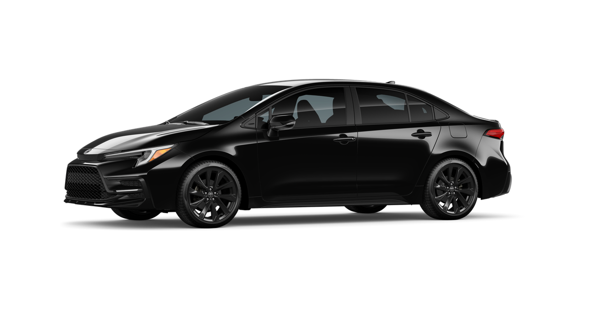 New 2026 Midnight Black Metallic Toyota SE image 3