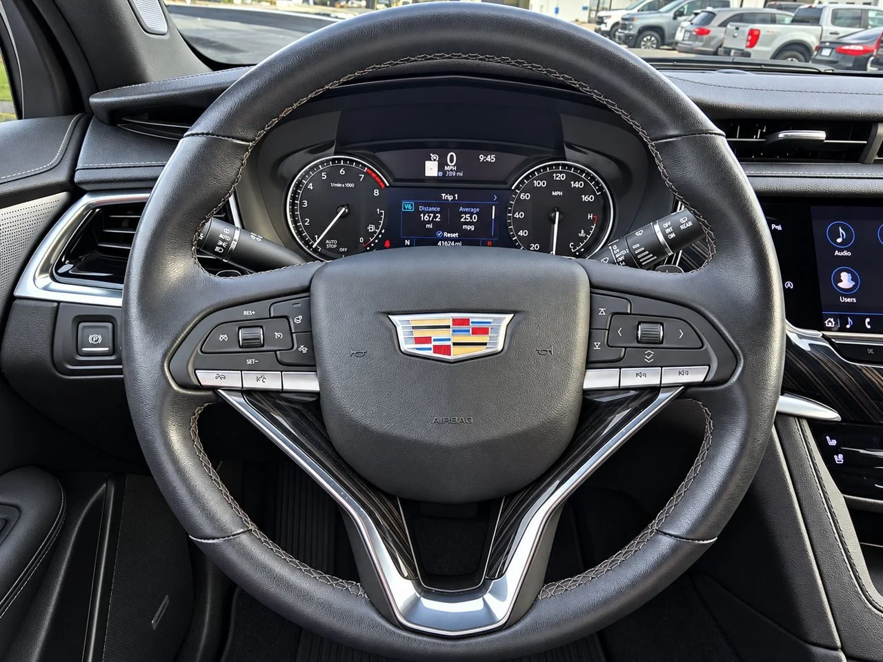 Used 2024 Stellar Black Metallic CADILLAC Premium Luxury image 21