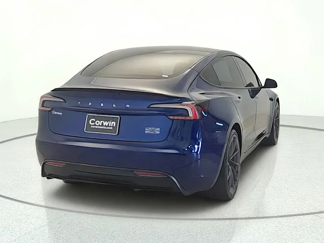 Used 2025 Deep Blue Metallic Tesla Performance image 5