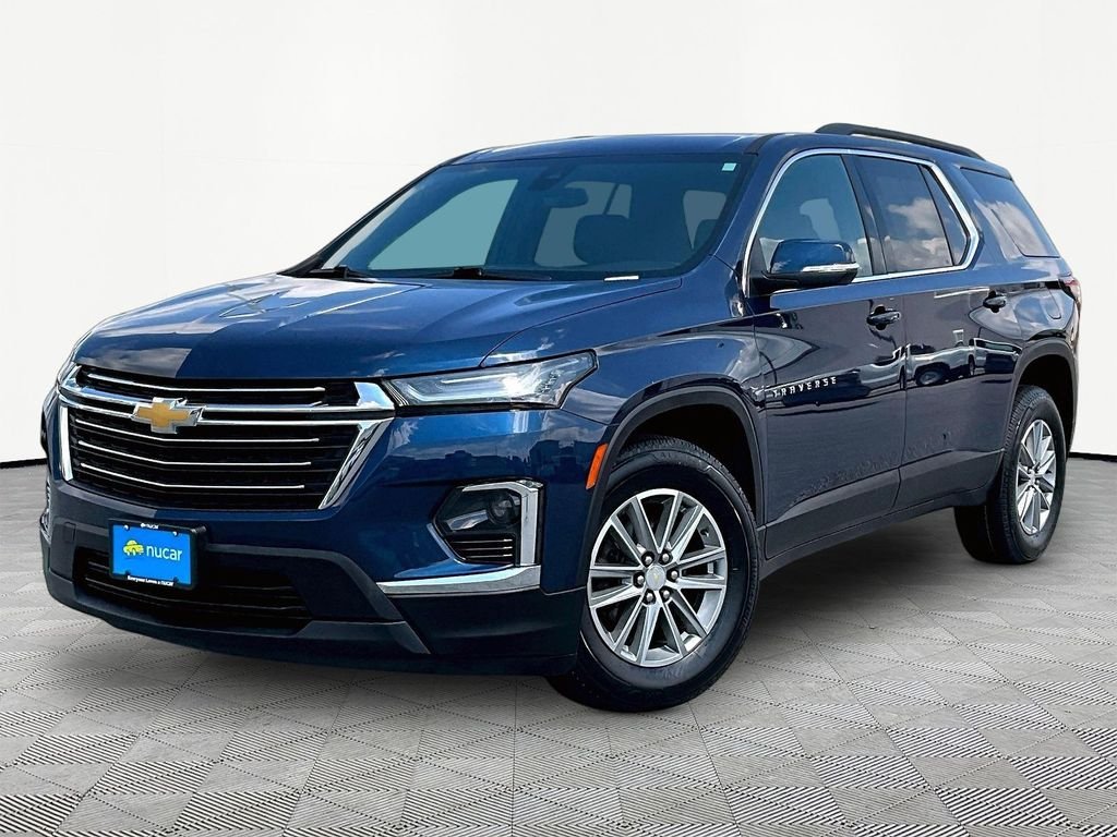 Used 2023 Northsky Blue Metallic Chevrolet LT image 3