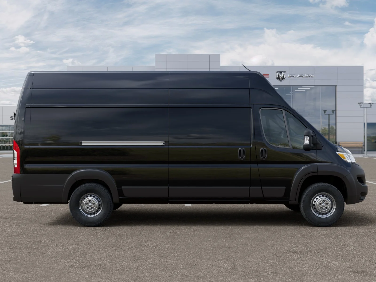 New 2026 Black Clear-Coat Exterior Paint RAM Super High Roof image 48