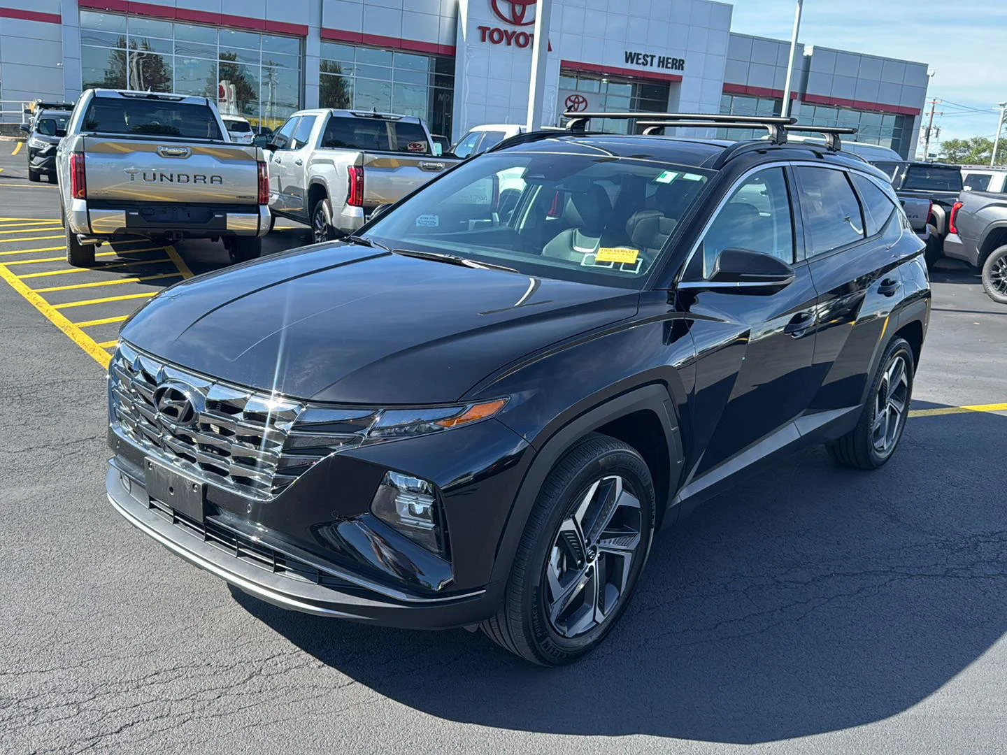 Used 2024 Black Pearl Hyundai Limited image 3