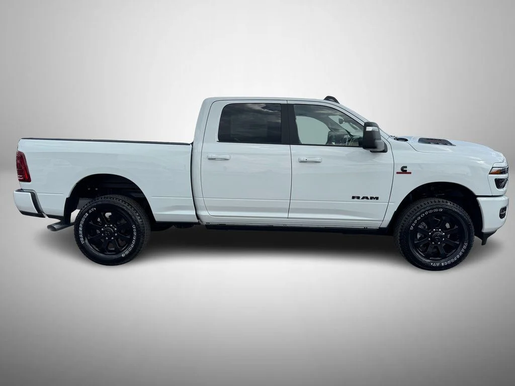 New 2026 Bright White Clear-Coat Exterior Paint RAM Laramie image 5
