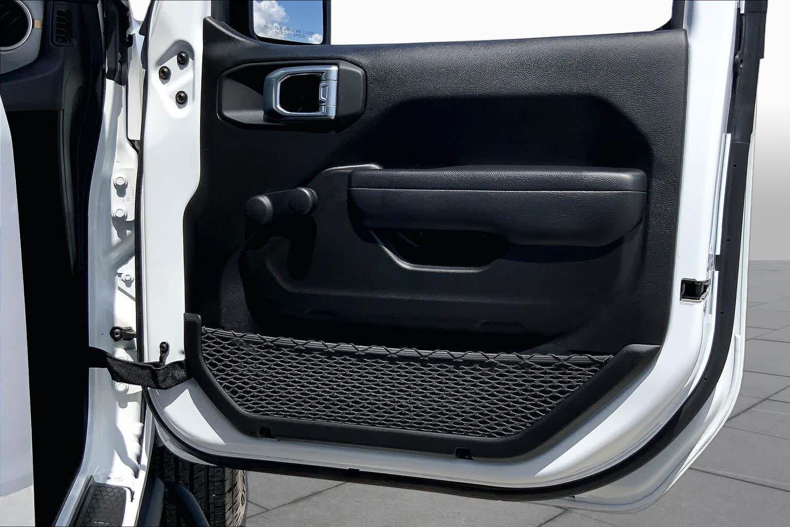 Used 2024 Bright White Clearcoat Jeep Sport image 22