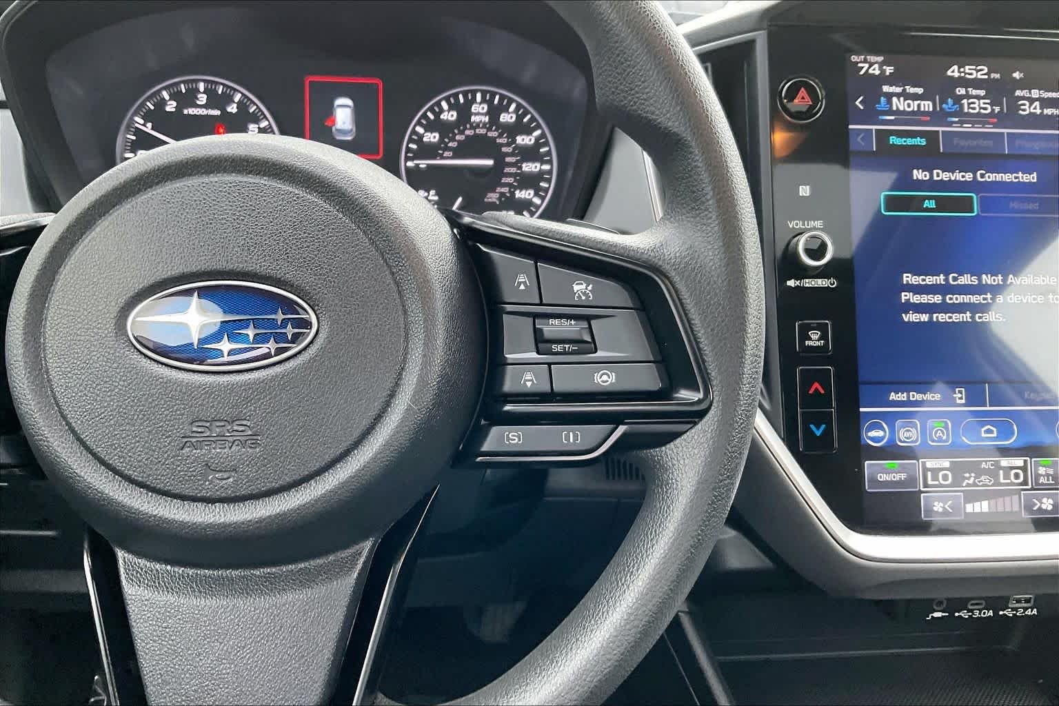 Used 2024 Magnetite Gray Metallic Subaru Premium image 24