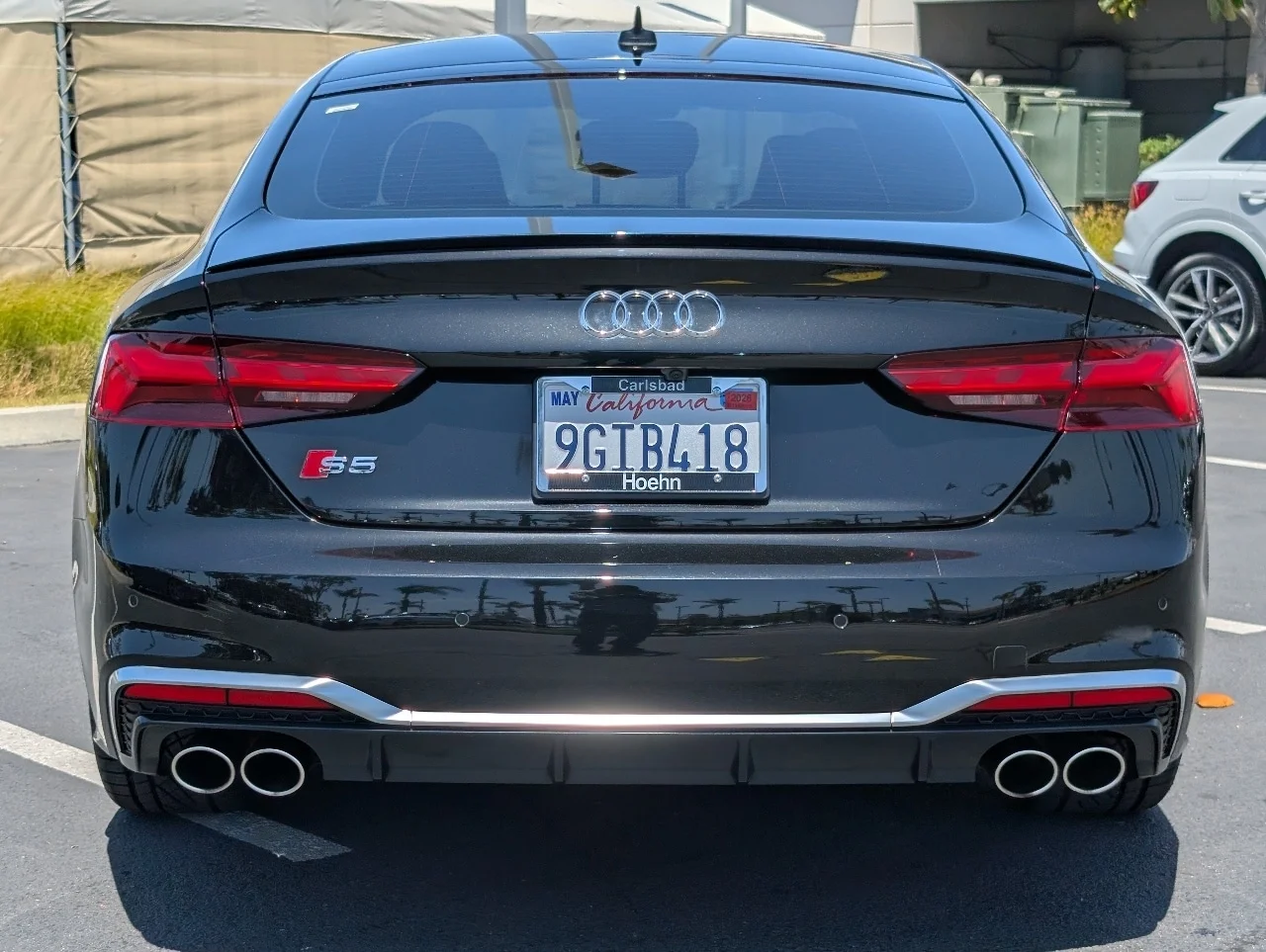 Used 2023 Mythos Black Metallic Audi Premium Plus image 12