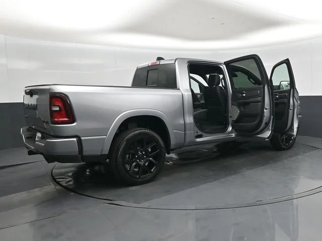New 2026 Billet Silver Metallic Clear-Coat Exterior Paint RAM Laramie image 46