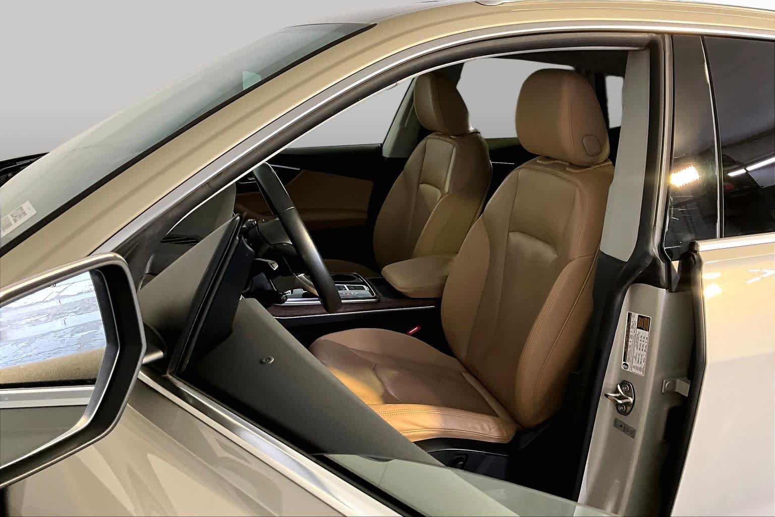 Used 2021 Vicuna Beige Metallic Audi Premium Plus image 9