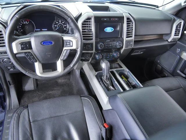 Used 2016 Blue Ford Lariat image 2