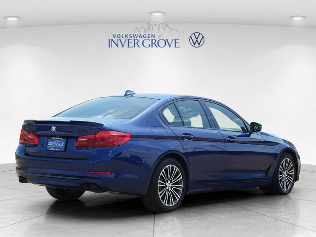 Used 2019 Blue Metallic BMW 540i xDrive image 7