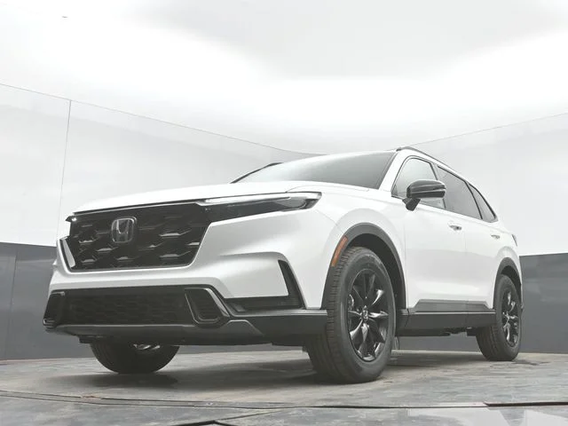 New 2026 Platinum White Pearl Honda 2WD Sport-L Hybrid image 48