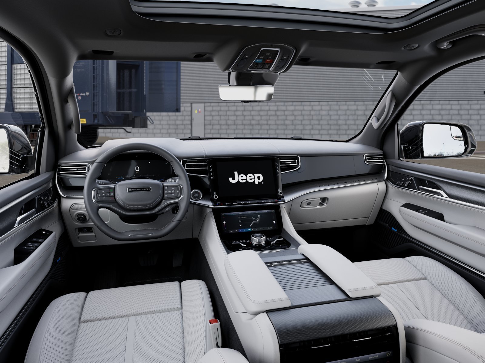 New 2026 Bright White Clear-Coat Exterior Paint Jeep  image 8
