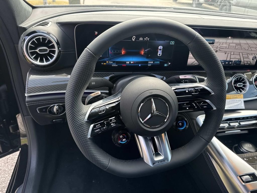 New 2026 Obsidian Black Metallic Mercedes-Benz AMG® GT 53 4-Door Coupe image 10