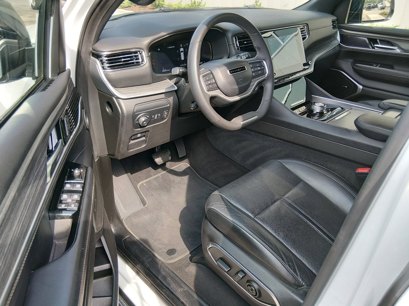 Used 2024 Bright White Clear Coat Jeep Series II image 9