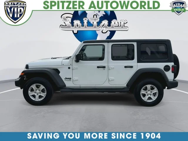 Used 2022 White Jeep Unlimited Sport S image 6