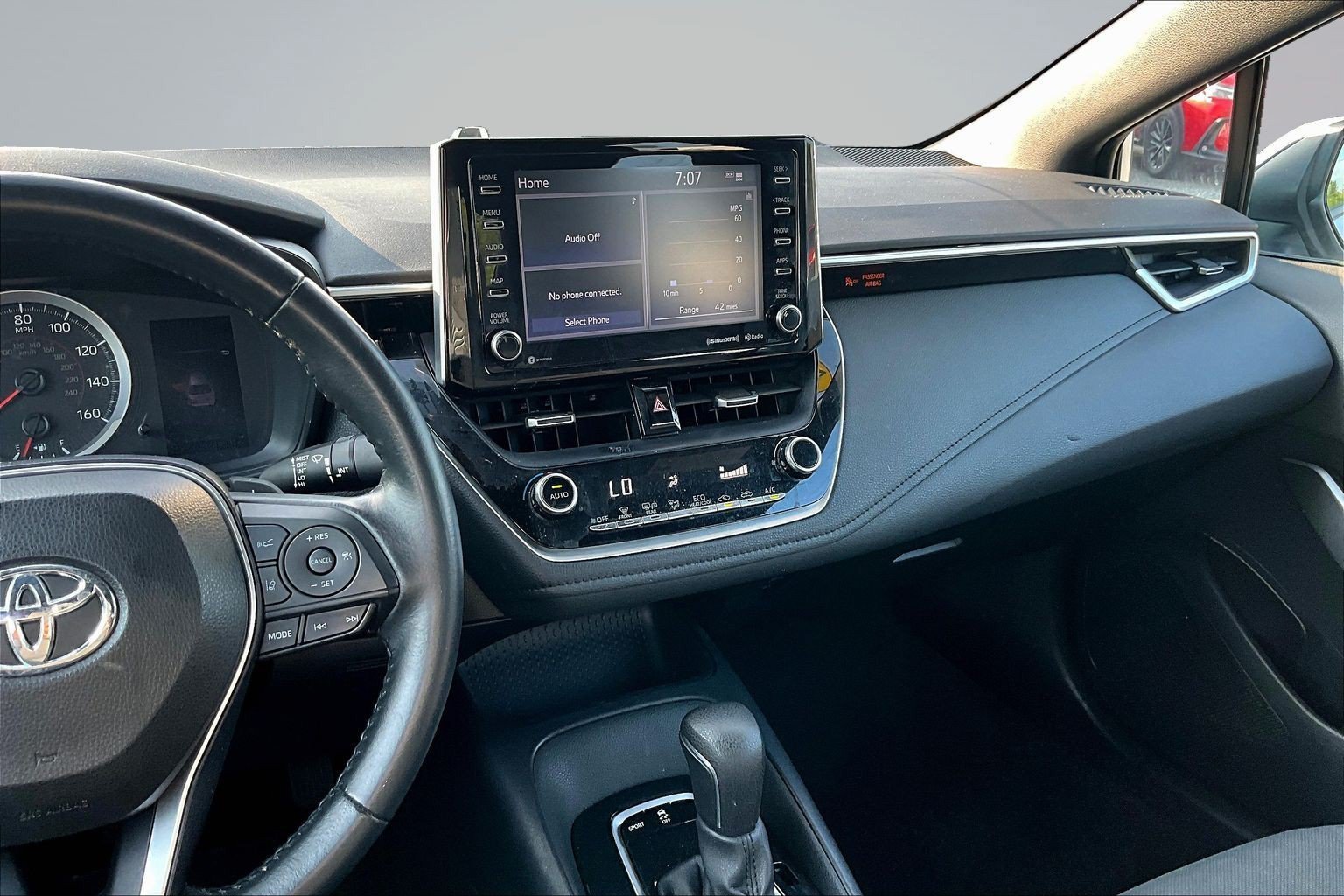 Used 2021 Silver Toyota SE image 8
