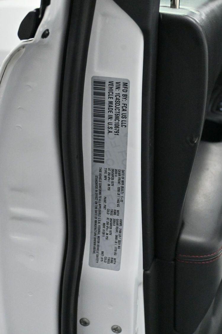Used 2022 White Knuckle Clearcoat Dodge R/T Plus image 42